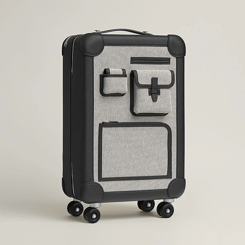 Valise Hermès - R.M.S Cargo Cabin - Ecru/Caramel