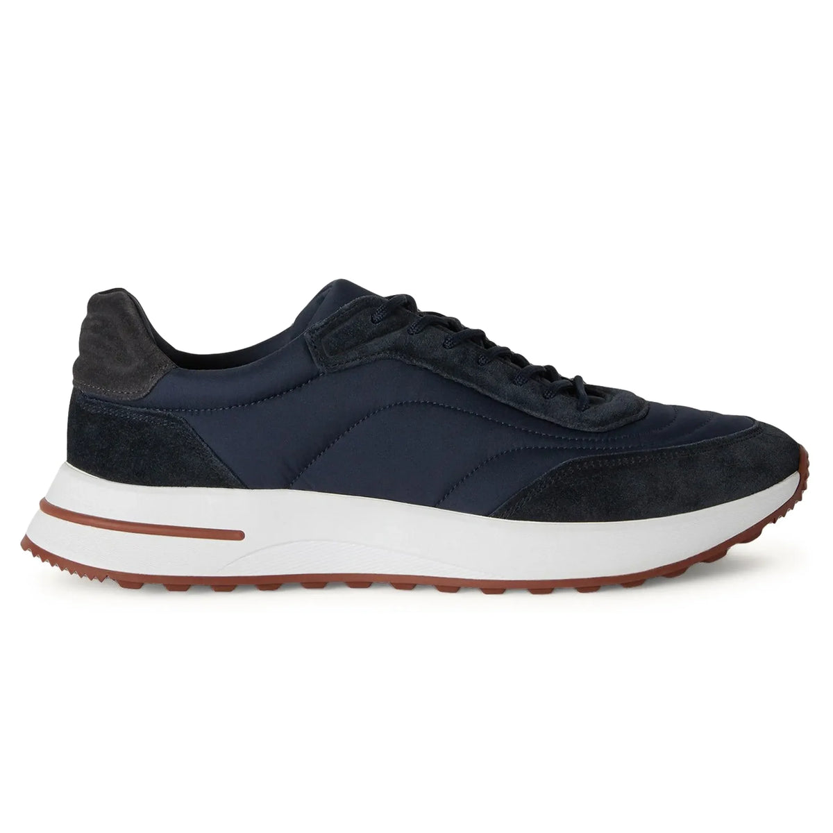 Espadrilles Loro Piana - Week End Walk Microfibre Storm System - Bleu Marine