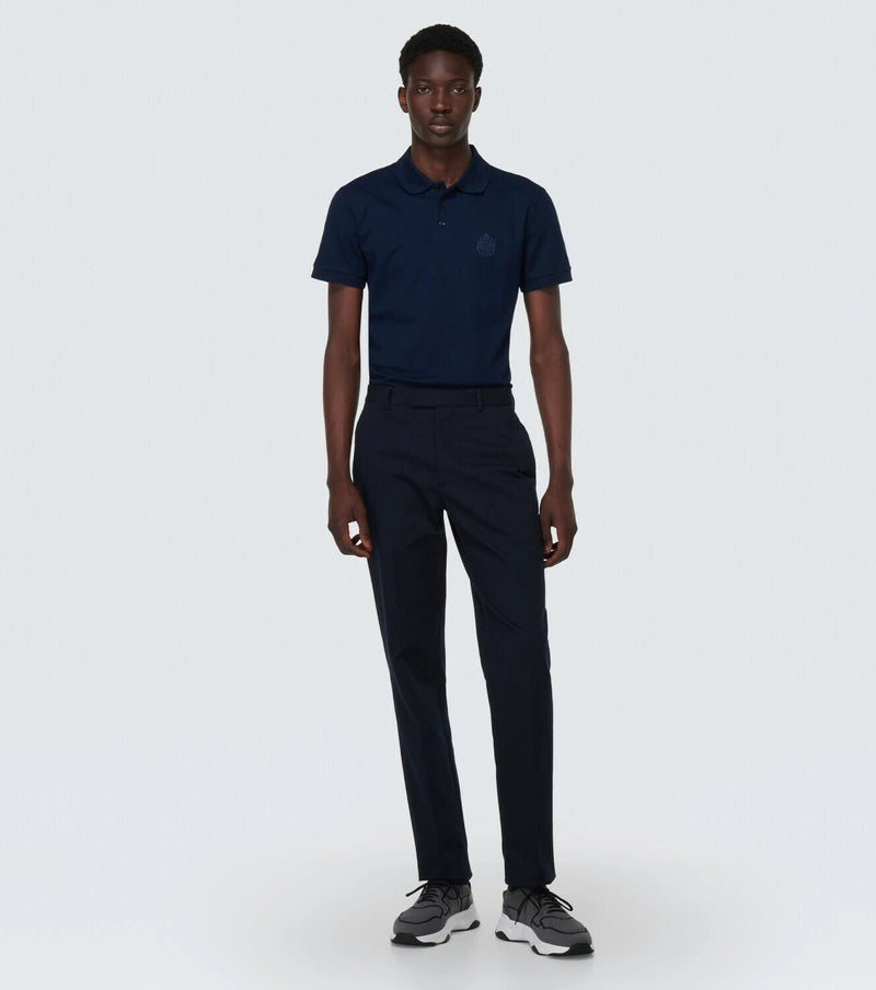 Berluti Shadow knitted and leather sneakers