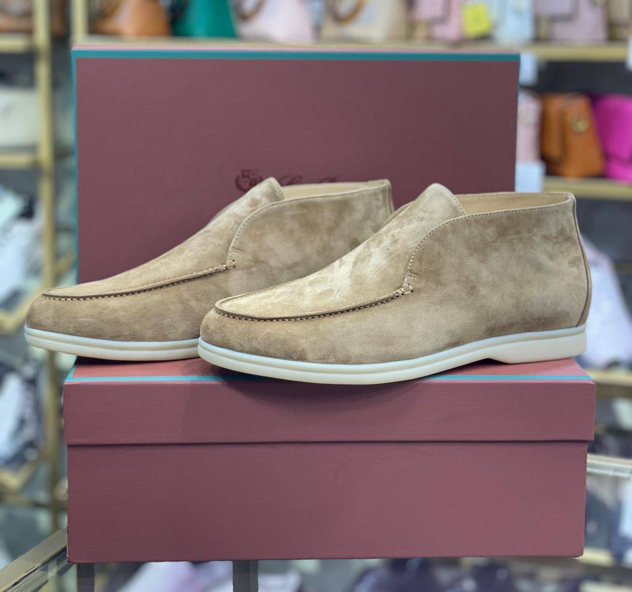 Bottillons Open Walk
cuir suédé