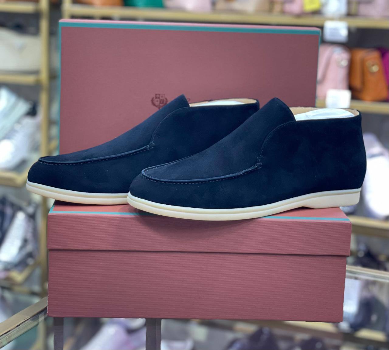 Bottillons Open Walk
cuir suédé